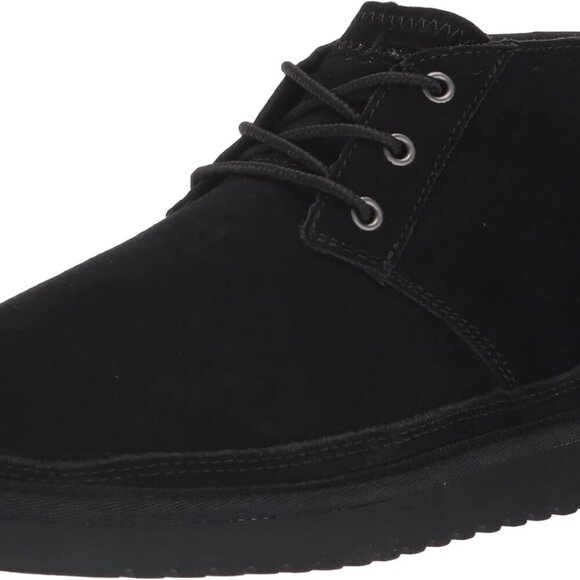 Women's Suede Slip-On Shoes Black Size 7 Faux Fur Lining EVA Sole